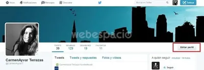 Imagen publicitaria para Twitter