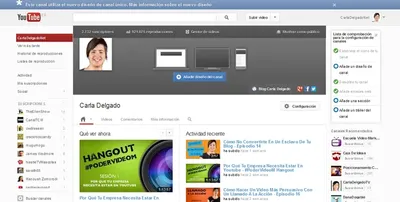 Imagen publicitaria para Youtube