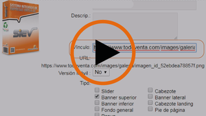 Cmo linkear a una pgina web al banner superior