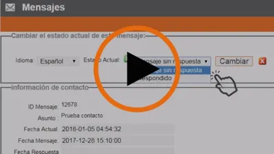 Cmo cambiar el estado de la respuesta de un mensaje