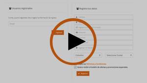 Cmo registrarse en la tienda
