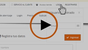 Cmo entrar a comprar a la tienda (Logearse)