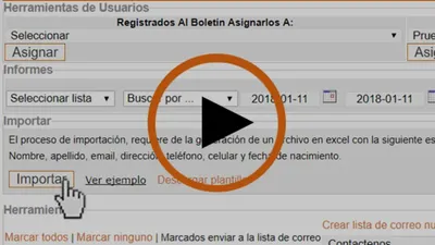 Cmo subir una base de datos de Excel