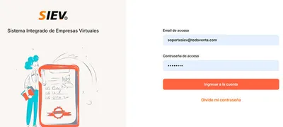 Acceso y gestin de contraseas en SIEV